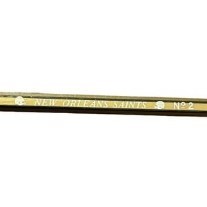 Vintage New Orleans Saints NFL Pencil 1970s Football Striped Unsharpened New